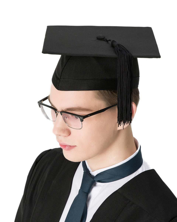 Deluxe Fluted Master Academic Gown & Mortarboard - Graduation Seller