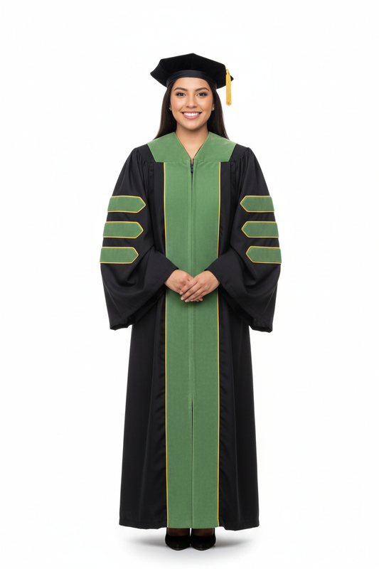 Doctor of Health and Rehabilitation Doctoral Gown 模特展示图