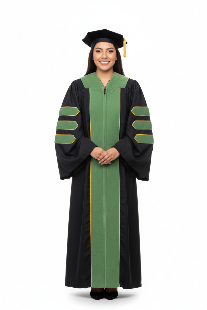 Doctor of Health and Rehabilitation Doctoral Gown 模特展示图