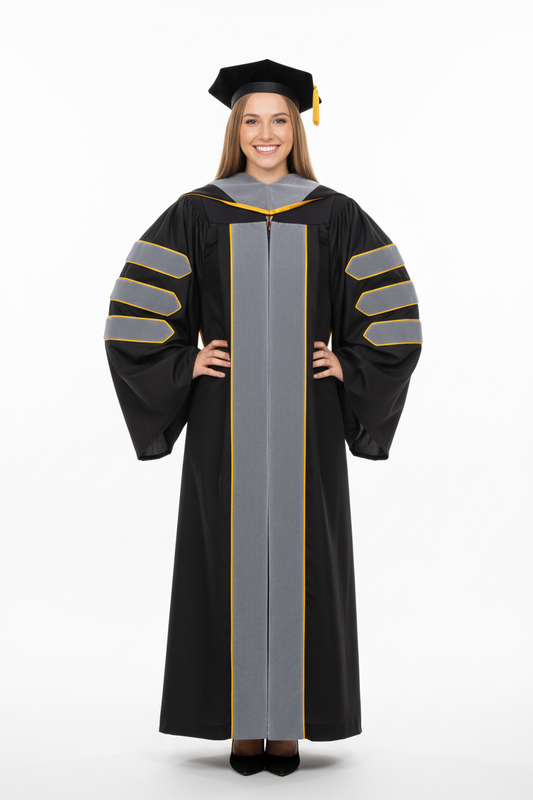 Doctor of Veterinary Science Doctoral Gown 模特展示图