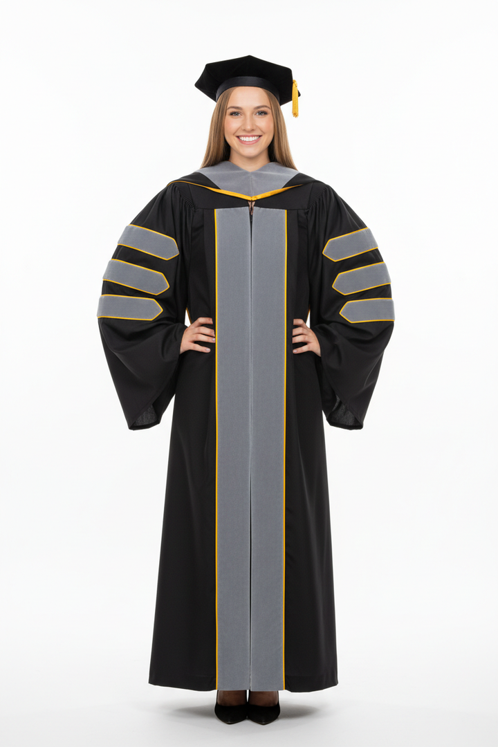 Doctor of Veterinary Science Doctoral Gown 模特展示图