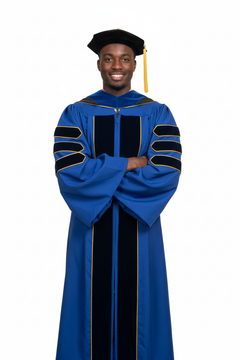 Doctoral Gown for UC Santa Cruz Graduation