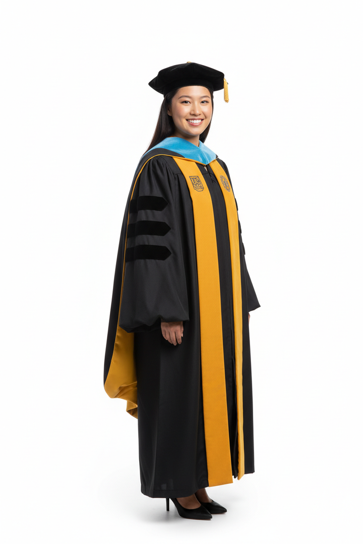 Doctoral Hood for UC Davis Graduation 模特展示图