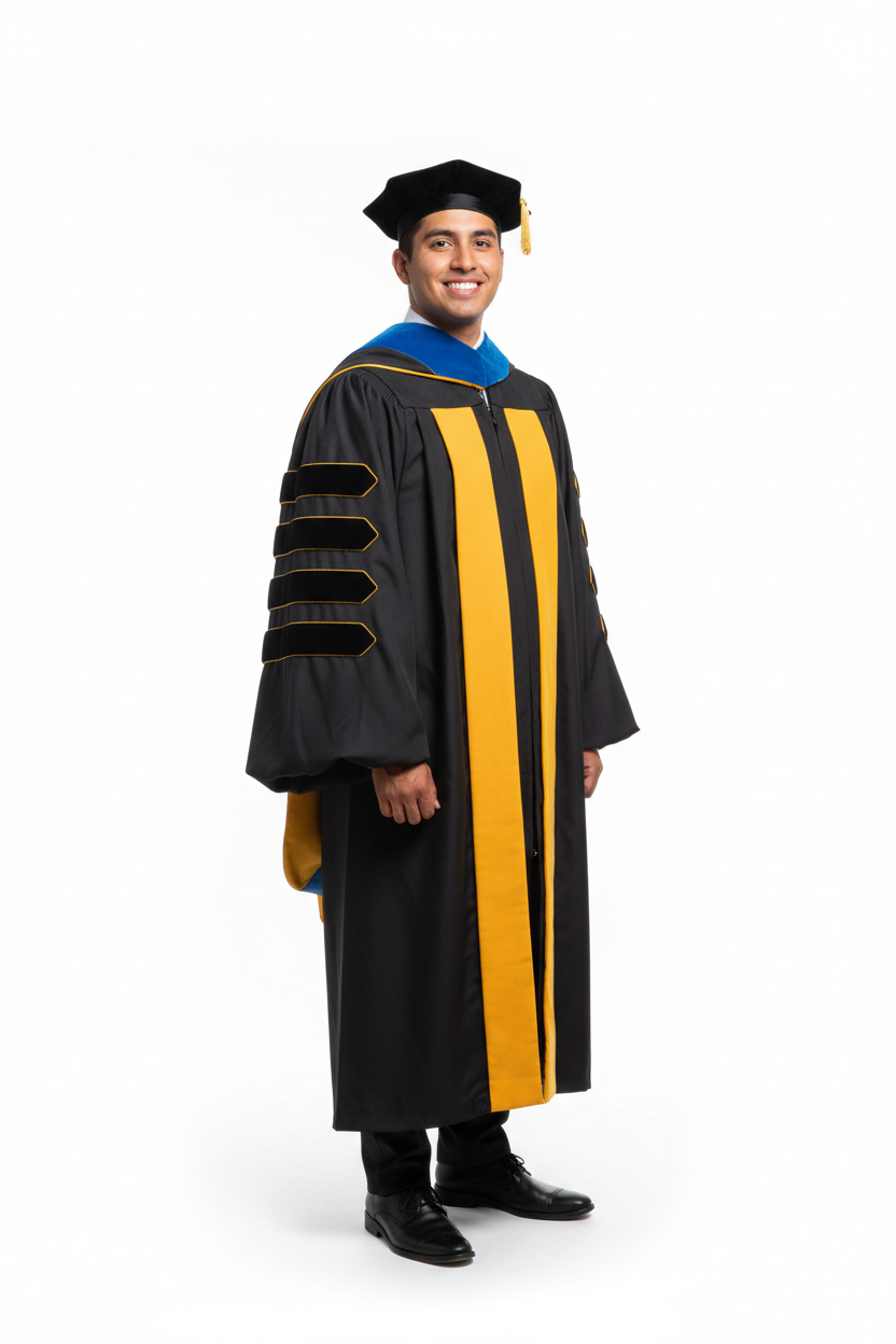 Doctoral Hood for UC Irvine Graduation 模特展示图