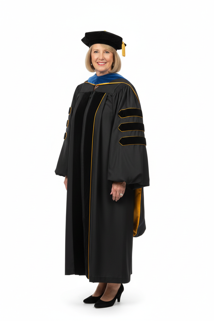 Doctoral Hood for UC Riverside Graduation 模特展示图