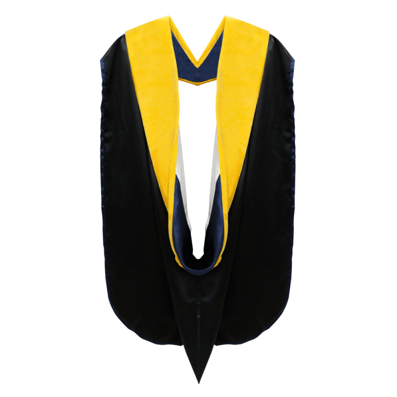 Custom Doctoral Graduation Tam, Gown & Hood Package Doctorate Regalia - Graduation Seller