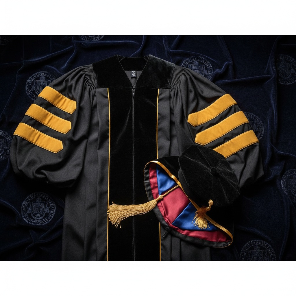 Doctoral Graduation Tam, Gown & Hood Packages