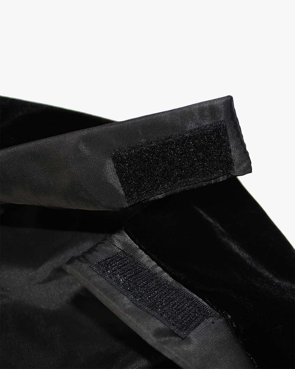 Black Deluxe Doctorate Tam – 4-6-8 Sided Available - Graduation Seller