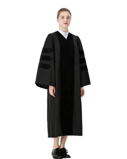 Economy Doctoral Graduation Gown Only - Graduation Seller