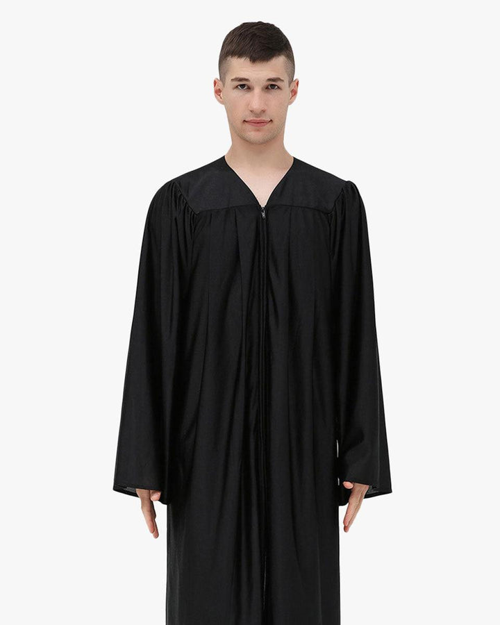 High School Economy Shiny Graduation Gown Only - 12 Colors Available - Graduation Seller