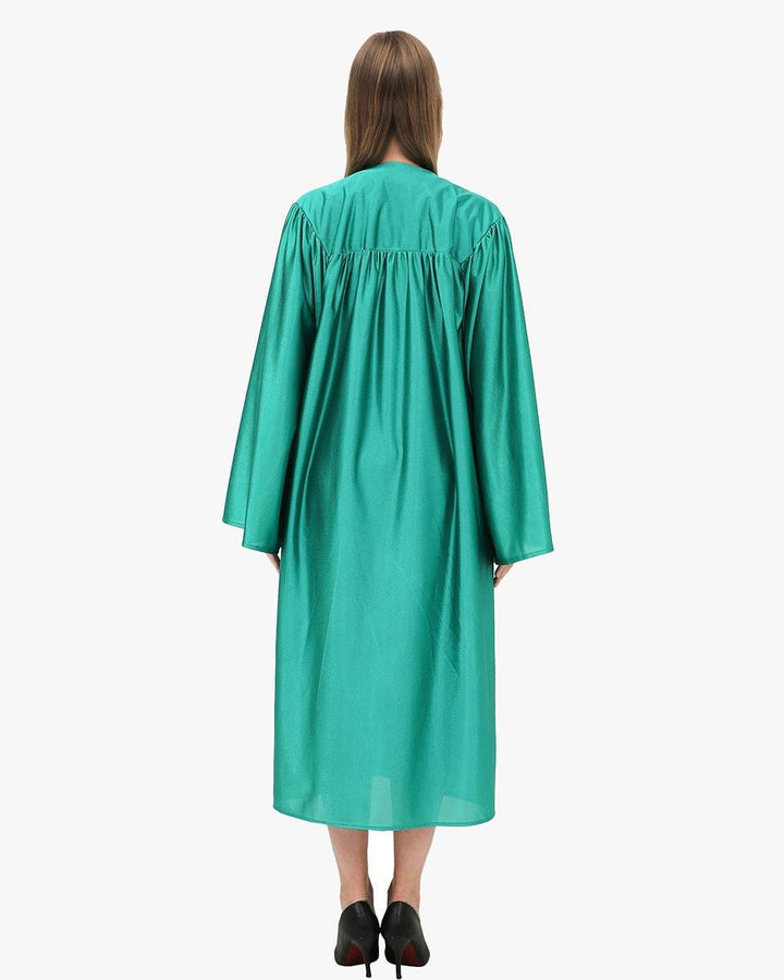 High School Economy Shiny Graduation Gown Only - 12 Colors Available - Graduation Seller