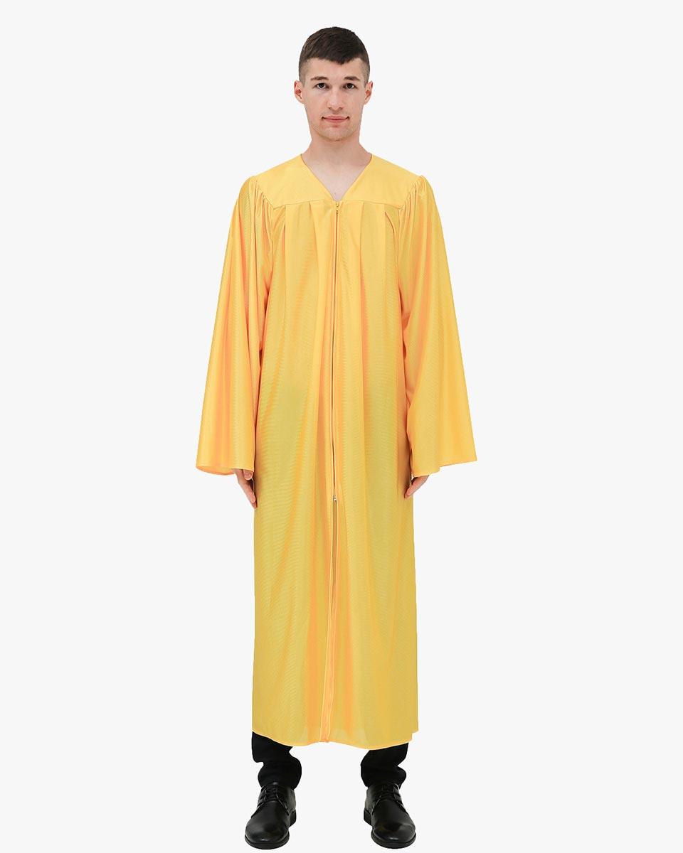 High School Economy Shiny Graduation Gown Only - 12 Colors Available - Graduation Seller