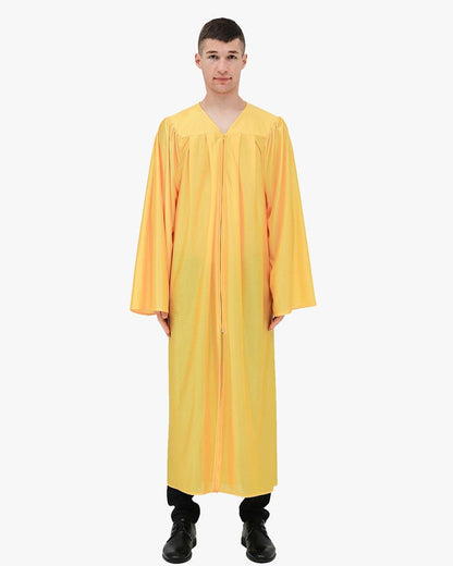 High School Economy Shiny Graduation Gown Only - 12 Colors Available - Graduation Seller