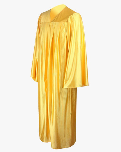 High School Economy Shiny Graduation Gown Only - 12 Colors Available - Graduation Seller