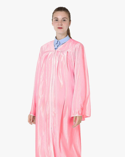 High School Economy Shiny Graduation Gown Only - 12 Colors Available - Graduation Seller