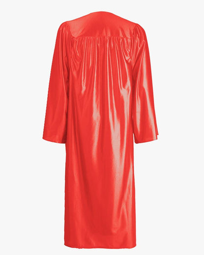 High School Economy Shiny Graduation Gown Only - 12 Colors Available - Graduation Seller