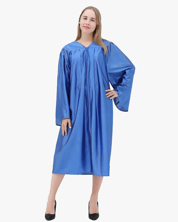 High School Economy Shiny Graduation Gown Only - 12 Colors Available - Graduation Seller