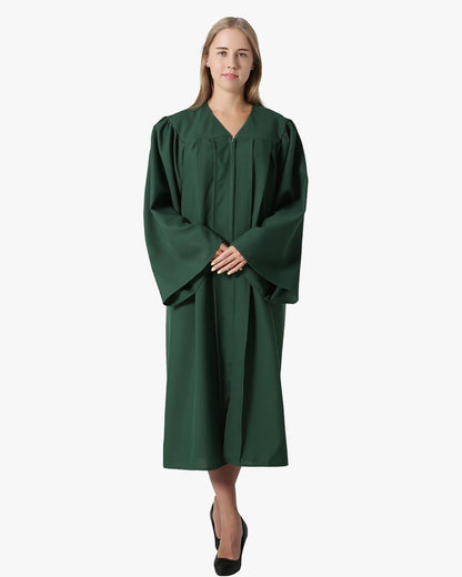 High School Premium Matte Graduation Gown Only - 12 Colors Available - Graduation Seller