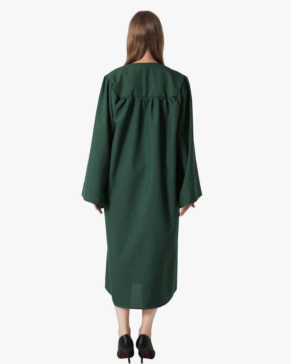 High School Premium Matte Graduation Gown Only - 12 Colors Available - Graduation Seller