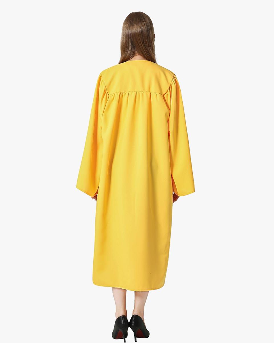 High School Premium Matte Graduation Gown Only - 12 Colors Available - Graduation Seller