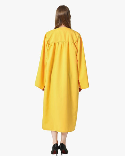 High School Premium Matte Graduation Gown Only - 12 Colors Available - Graduation Seller