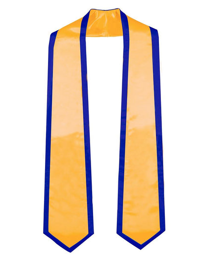 Graduation Stoles Classic End With Trim - 11 Colors Available - Graduation Seller