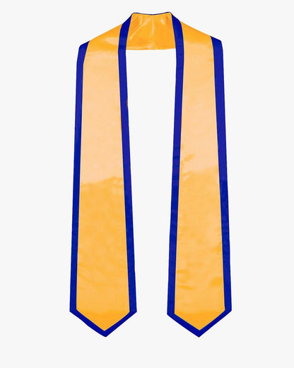 Graduation Stoles Classic End With Trim - 11 Colors Available - Graduation Seller