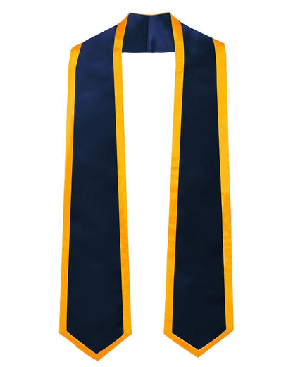 Graduation Stoles Classic End With Trim - 11 Colors Available - Graduation Seller