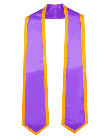 Graduation Stoles Classic End With Trim - 11 Colors Available - Graduation Seller