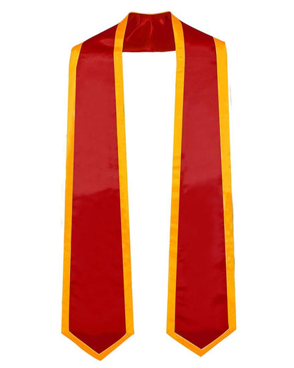 Graduation Stoles Classic End With Trim - 11 Colors Available - Graduation Seller