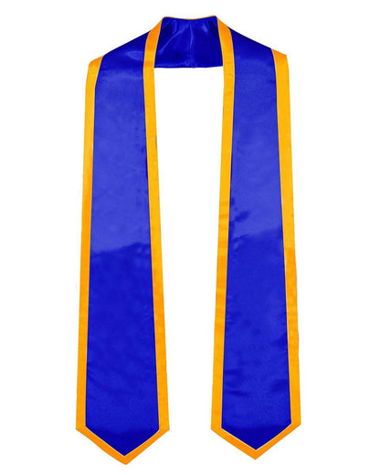 Graduation Stoles Classic End With Trim - 11 Colors Available - Graduation Seller