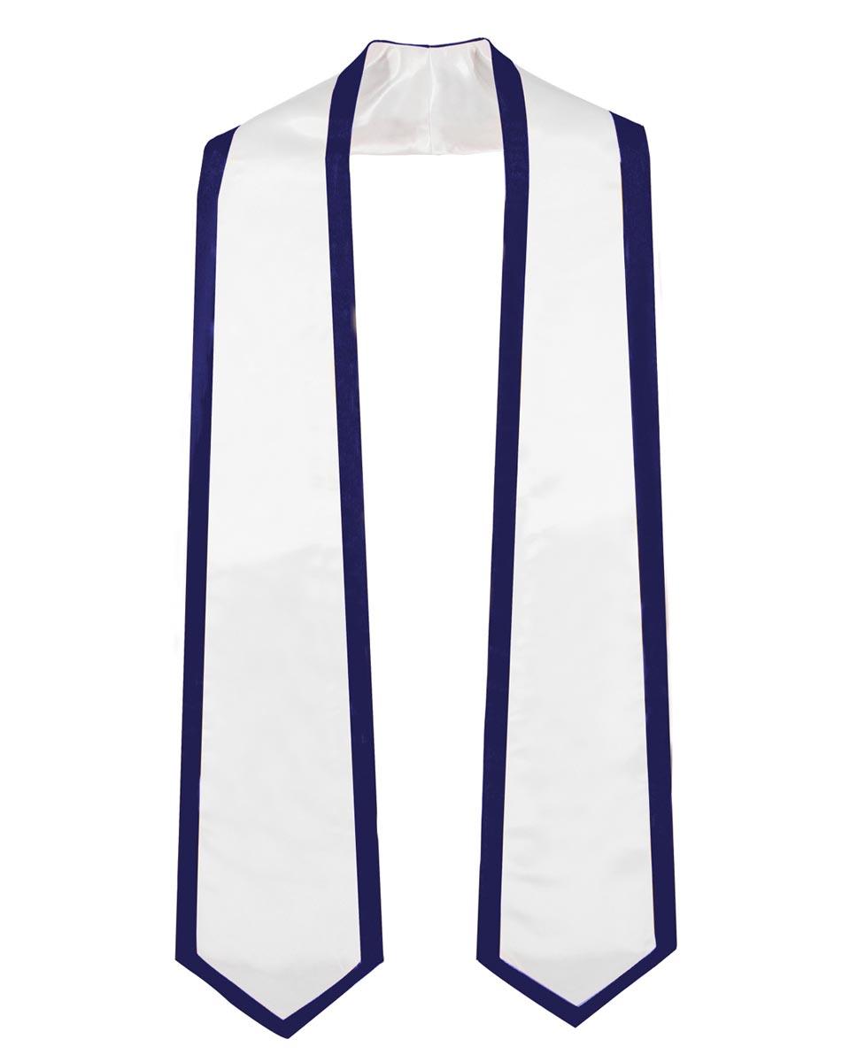 Graduation Stoles Classic End With Trim - 11 Colors Available - Graduation Seller