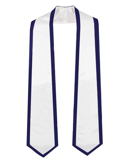 Graduation Stoles Classic End With Trim - 11 Colors Available - Graduation Seller
