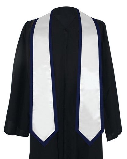 Graduation Stoles Classic End With Trim - 11 Colors Available - Graduation Seller
