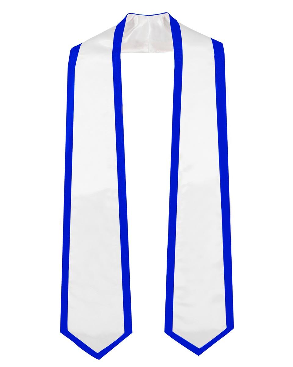 Graduation Stoles Classic End With Trim - 11 Colors Available - Graduation Seller