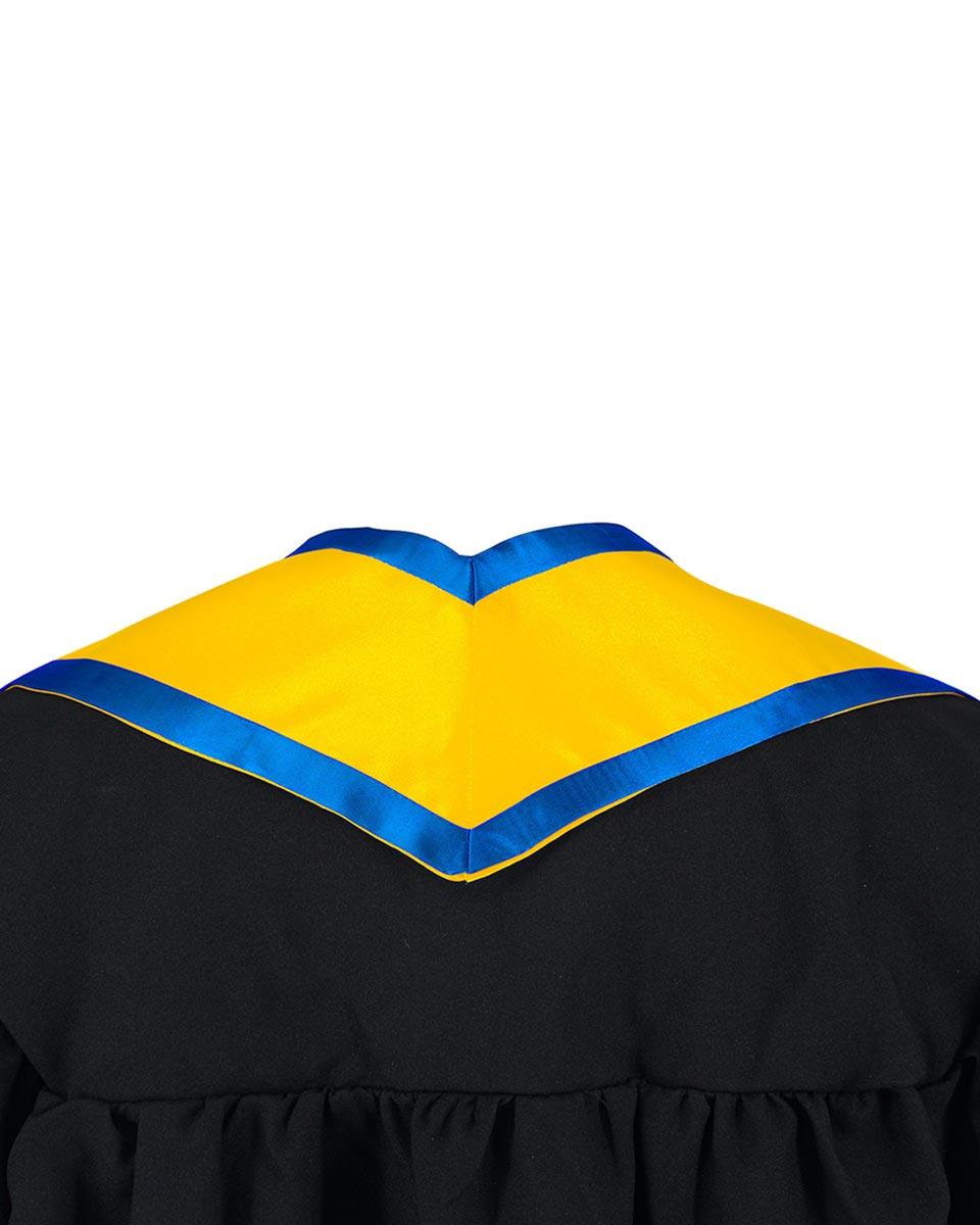 Graduation Stole Angled End With Trim - 11 Colors Available - Graduation Seller