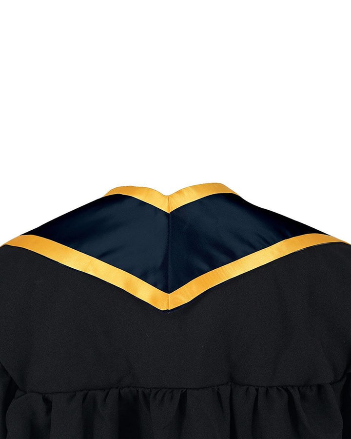 Graduation Stole Angled End With Trim - 11 Colors Available - Graduation Seller