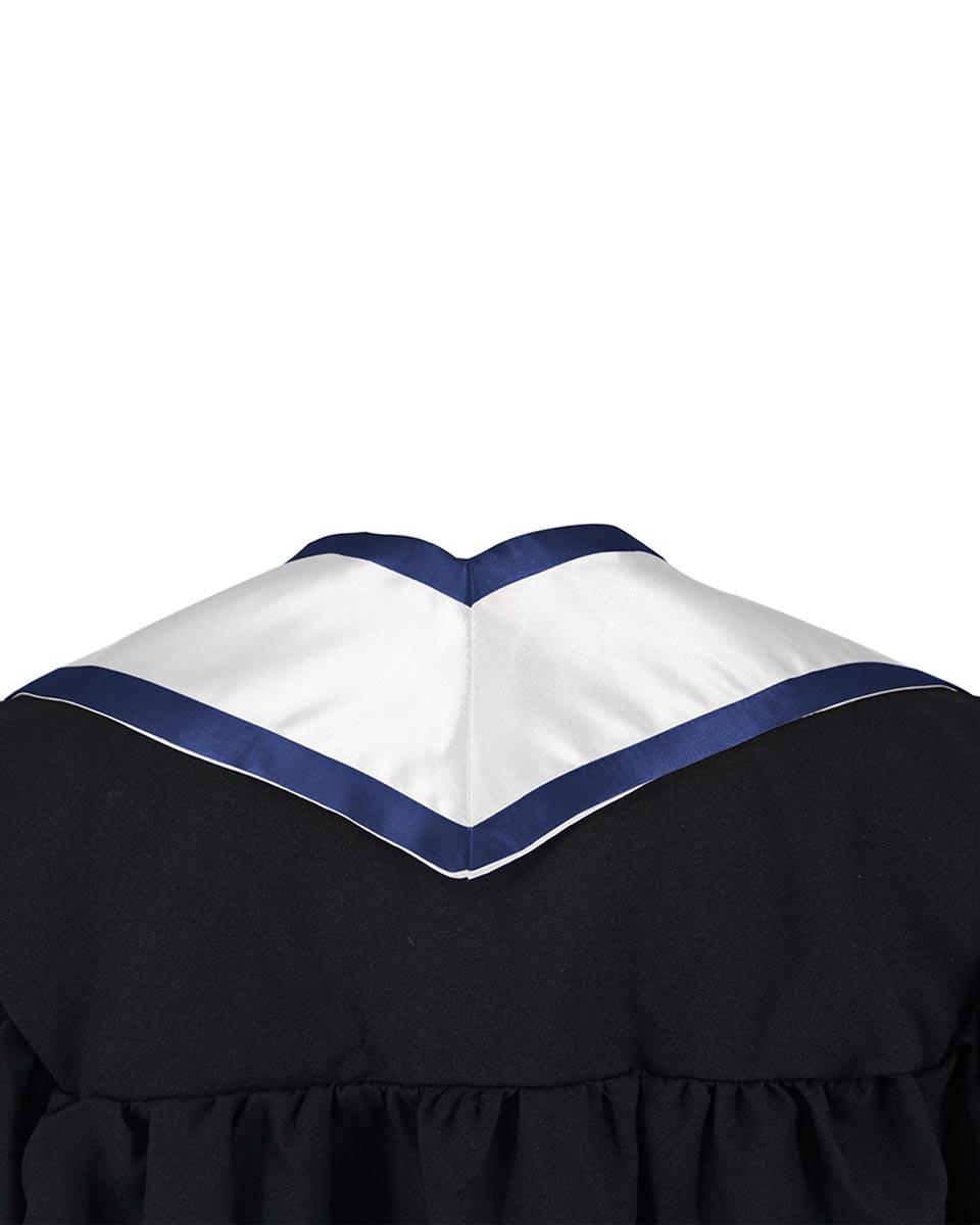 Graduation Stole Angled End With Trim - 11 Colors Available - Graduation Seller