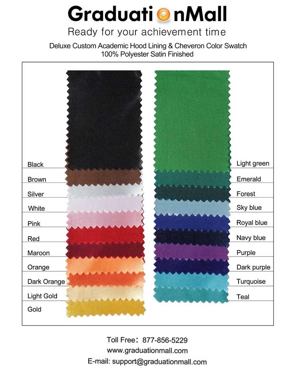 Custom Deluxe Bachelor Hood - Graduation Seller