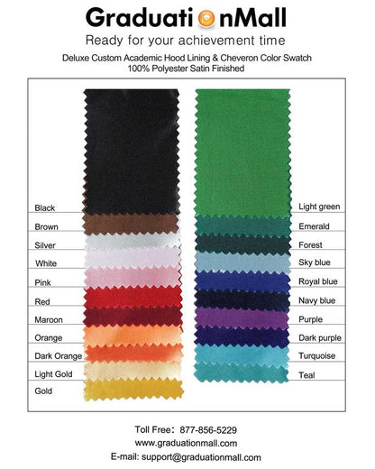 Custom Deluxe Bachelor Hood - Graduation Seller