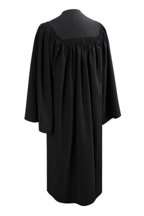Deluxe Black Junior High/Middle School Gown - Graduation Seller