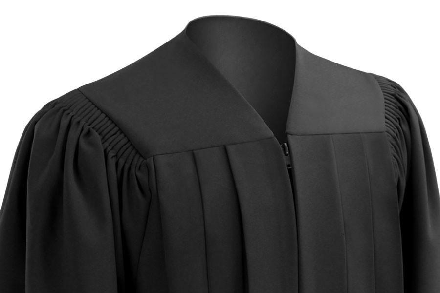 Deluxe Black Bachelors Academic Gown - Graduation Seller