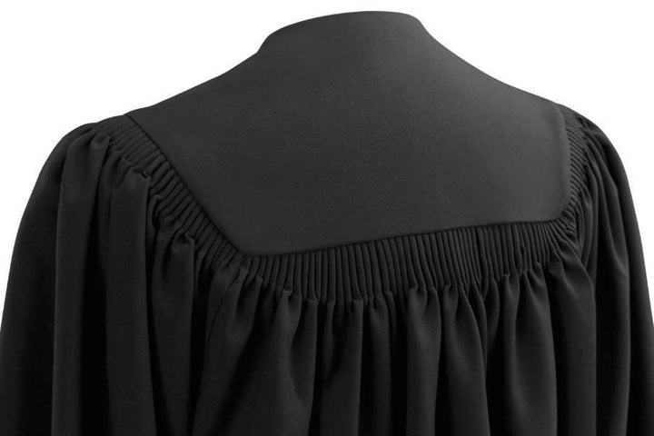 Deluxe Black Junior High/Middle School Gown - Graduation Seller