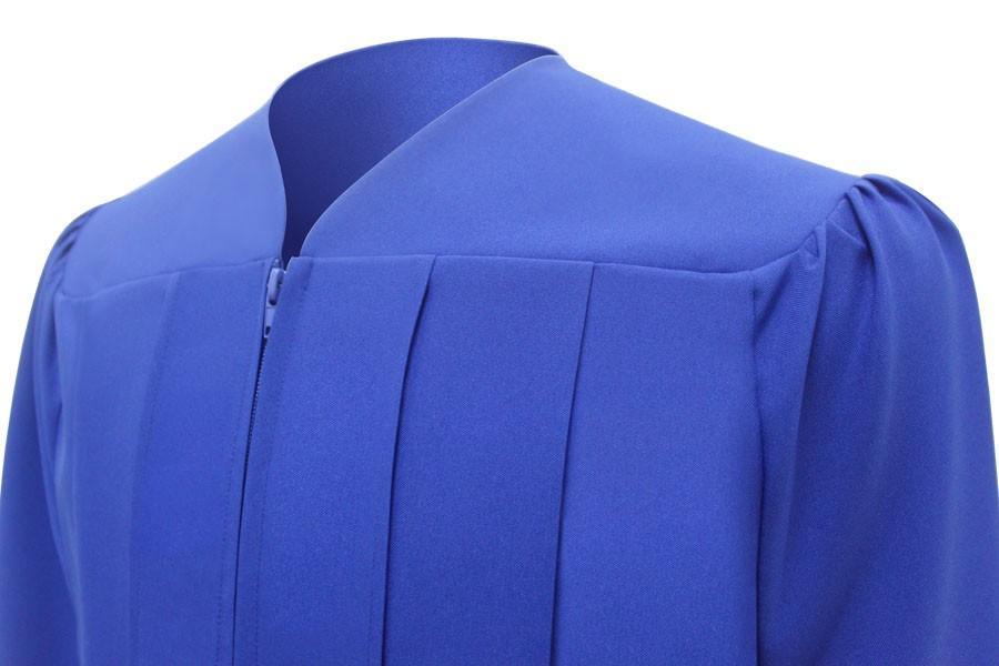 Matte Royal Blue Bachelors Academic Gown - Graduation Seller