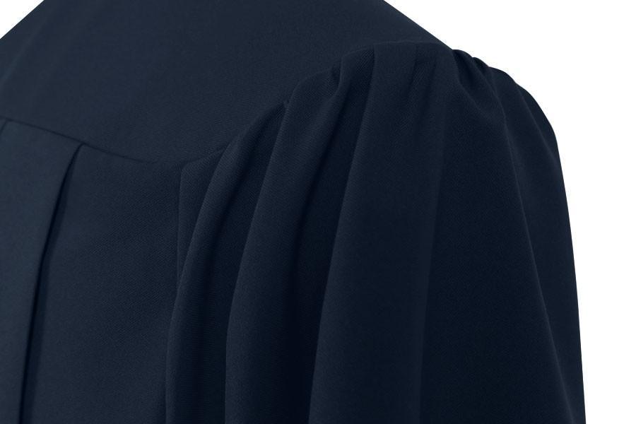 Matte Navy Blue Bachelors Academic Gown - Graduation Seller