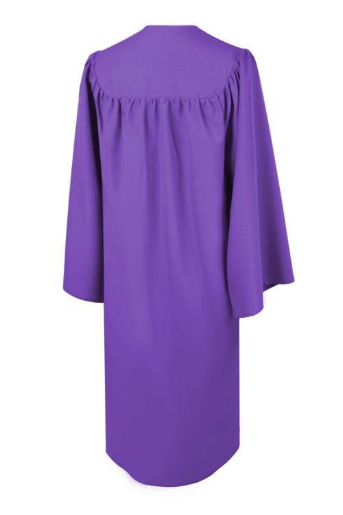 Matte Purple Bachelors Academic Gown - Graduation Seller
