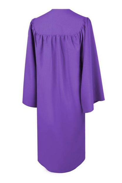 Matte Purple Bachelors Gown - Graduation Seller