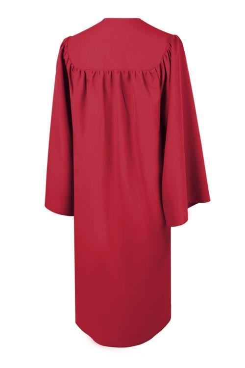 Matte Red Bachelors Academic Gown - Graduation Seller