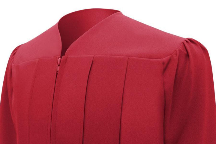 Matte Red Bachelors Academic Gown - Graduation Seller