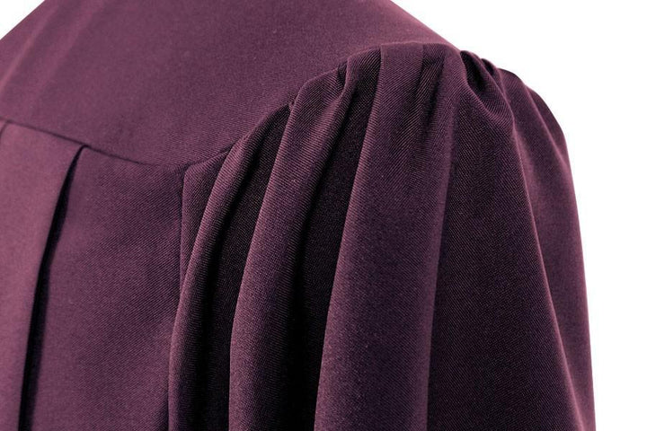 Matte Maroon Junior High/Middle School Gown - Graduation Seller